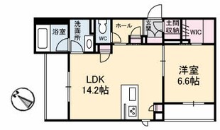 アズール牛田本町の物件間取画像